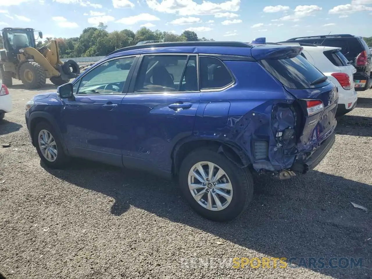 2 fotografías del automóvil dañado 7MUBAABG9PV065271 TOYOTA COROLLA CR 2023