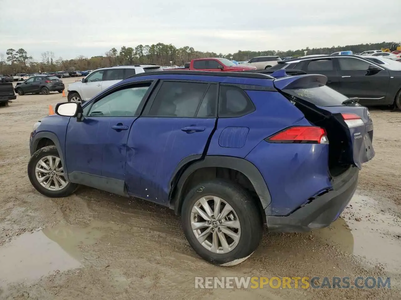 2 fotografías del automóvil dañado 7MUCAAAG1PV072513 TOYOTA COROLLA CR 2023