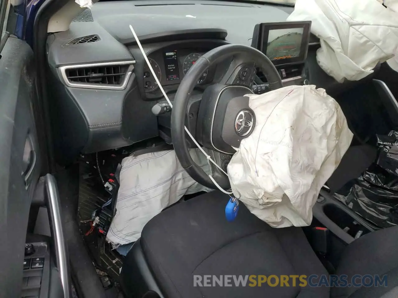 8 fotografías del automóvil dañado 7MUCAAAG1PV072513 TOYOTA COROLLA CR 2023