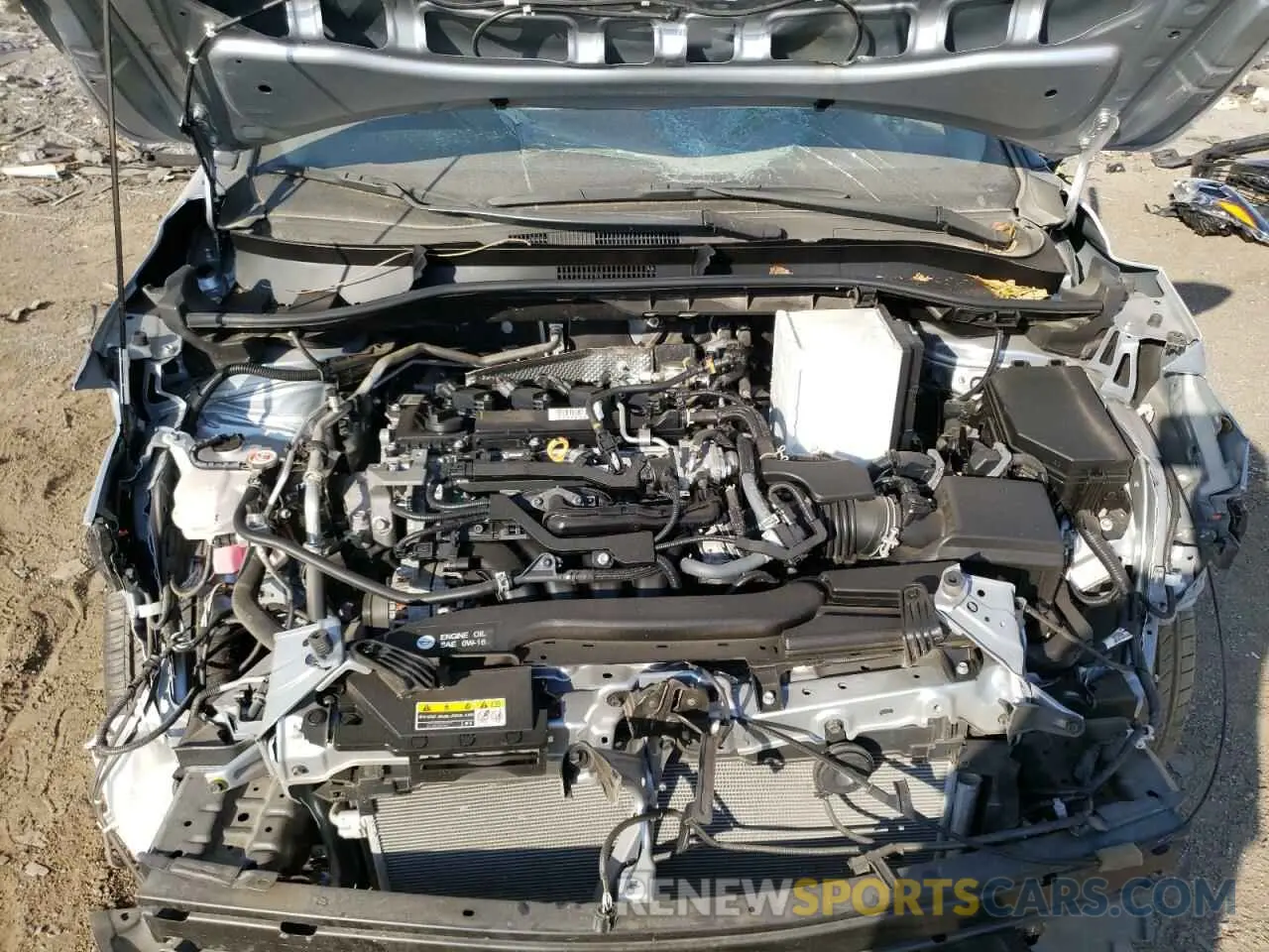 12 fotografías del automóvil dañado 7MUCAAAG2PV052710 TOYOTA COROLLA CR 2023