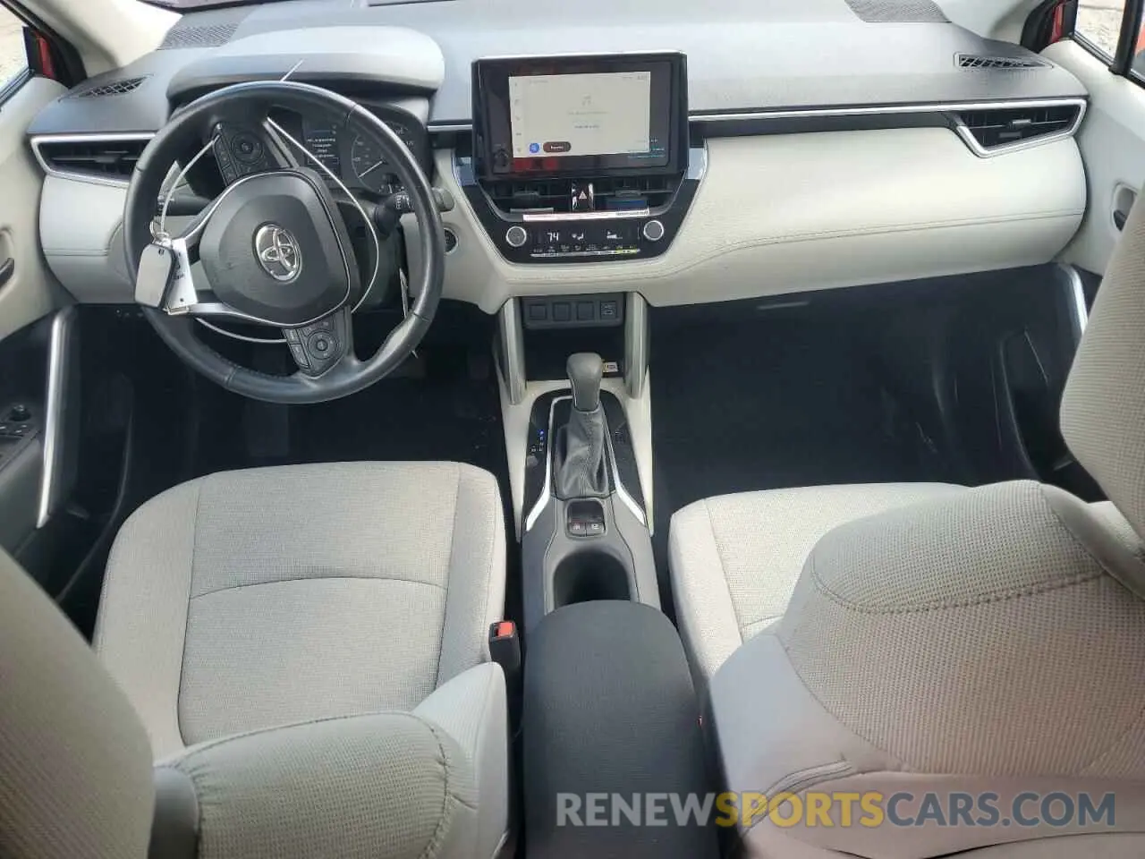 8 fotografías del automóvil dañado 7MUCAAAG5PV064608 TOYOTA COROLLA CR 2023