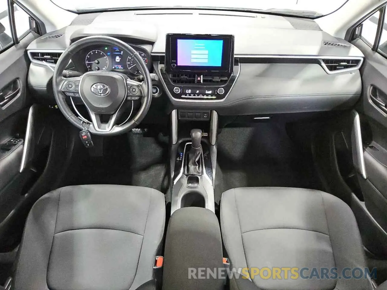 8 fotografías del automóvil dañado 7MUCAAAGXPV060196 TOYOTA COROLLA CR 2023