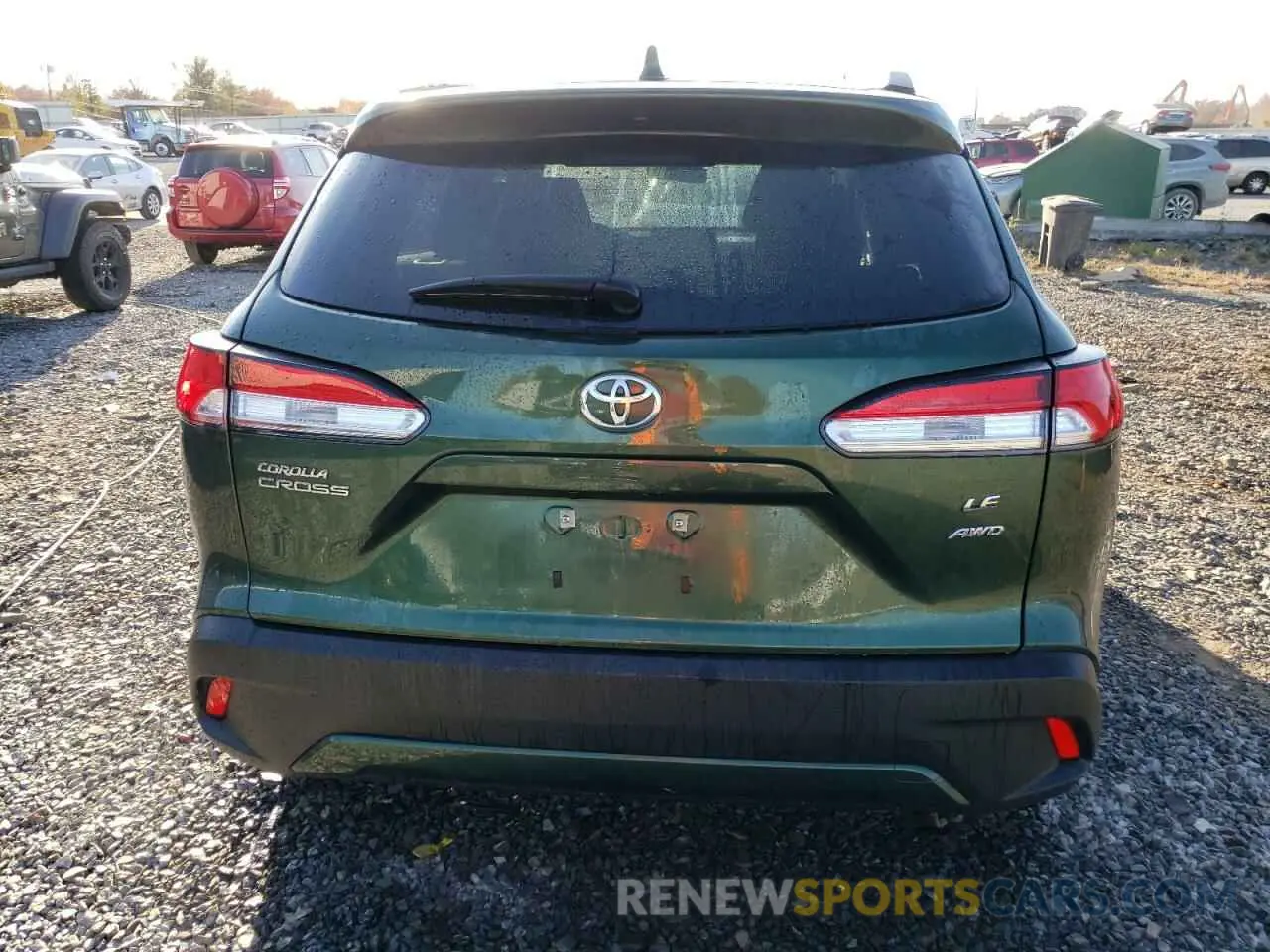 6 fotografías del automóvil dañado 7MUCAABG1PV051241 TOYOTA COROLLA CR 2023