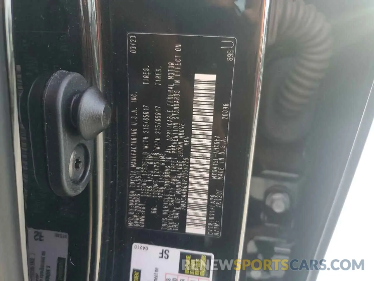 14 fotografías del automóvil dañado 7MUCAABG4PV054229 TOYOTA COROLLA CR 2023