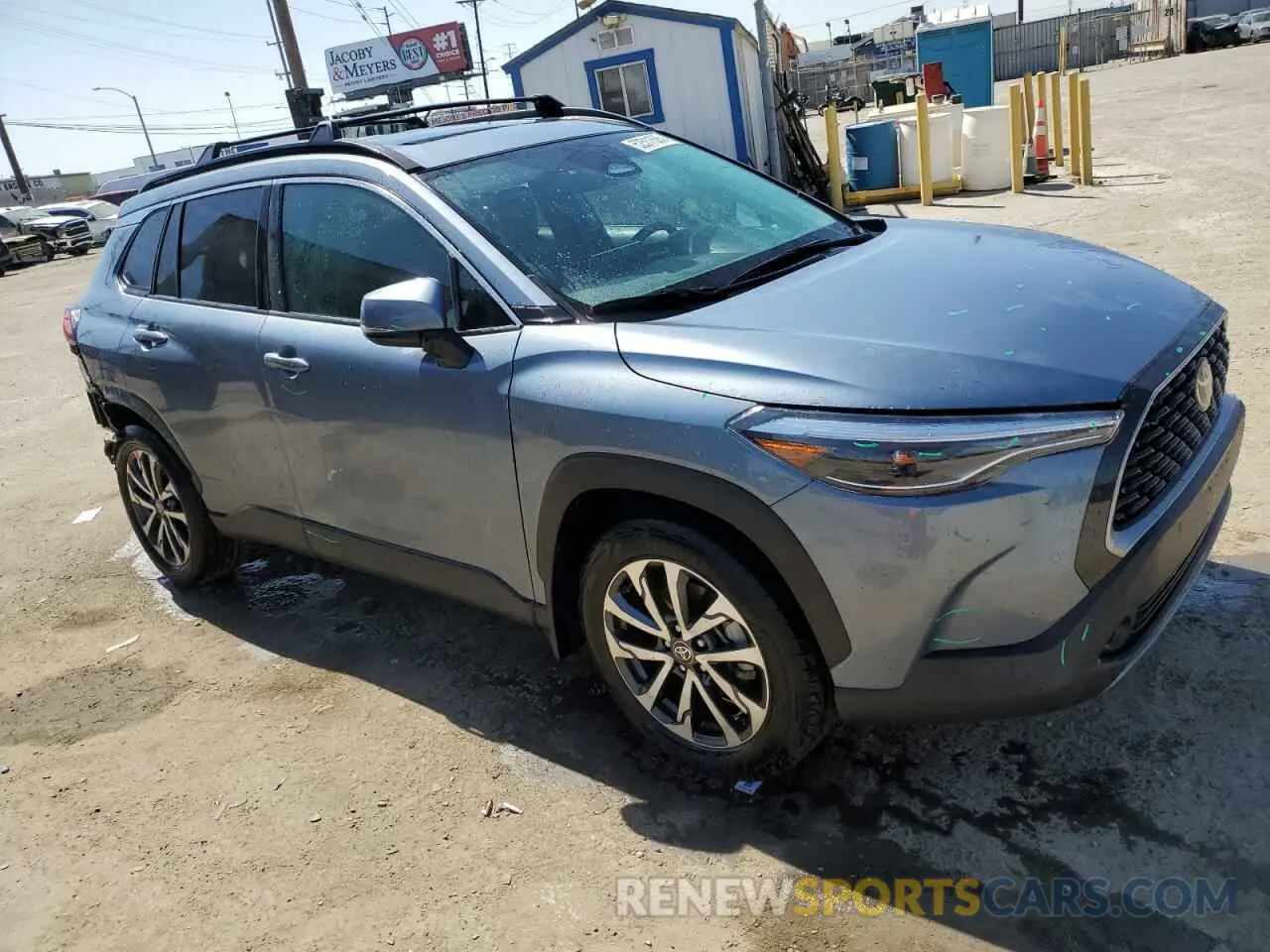 4 fotografías del automóvil dañado 7MUDAAAG0PV063242 TOYOTA COROLLA CR 2023