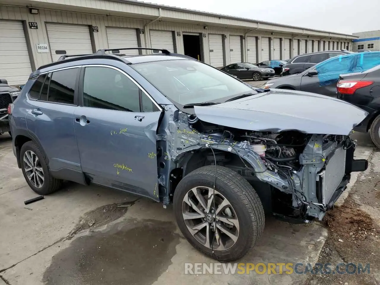 4 fotografías del automóvil dañado 7MUDAAAG1PV069647 TOYOTA COROLLA CR 2023