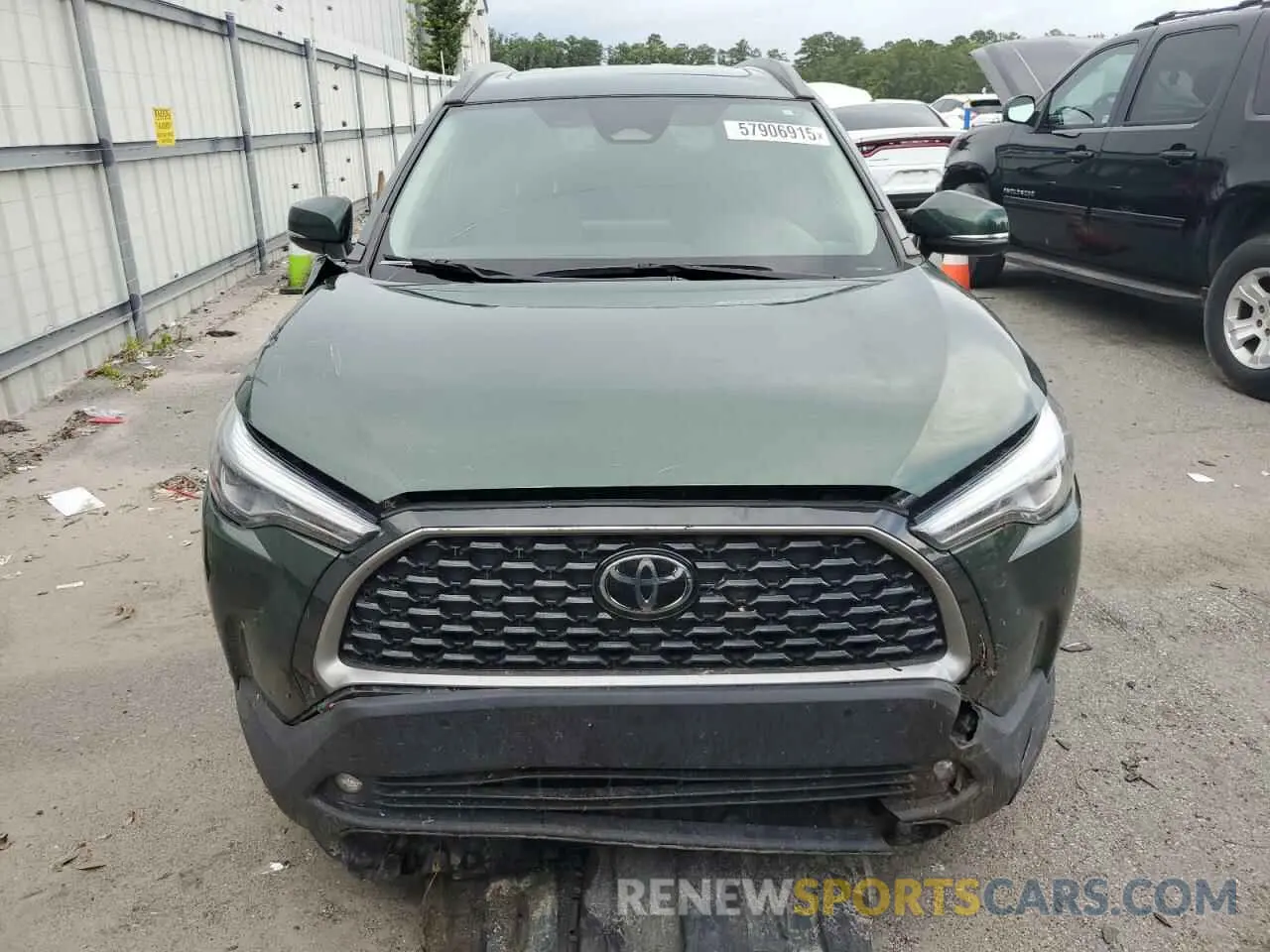 5 fotografías del automóvil dañado 7MUDAAAG4PV038098 TOYOTA COROLLA CR 2023