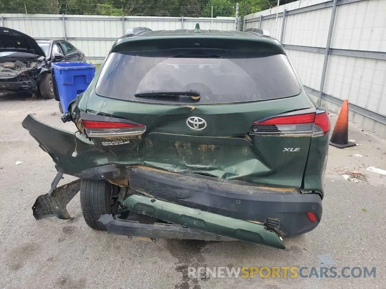 6 fotografías del automóvil dañado 7MUDAAAG4PV038098 TOYOTA COROLLA CR 2023