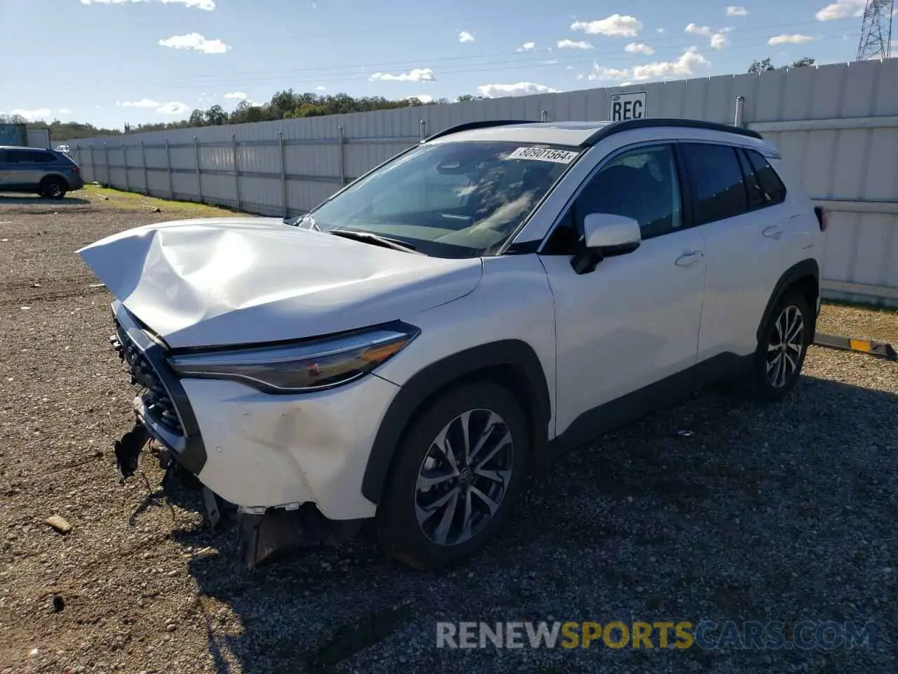 1 fotografías del automóvil dañado 7MUDAAAG5PV055315 TOYOTA COROLLA CR 2023