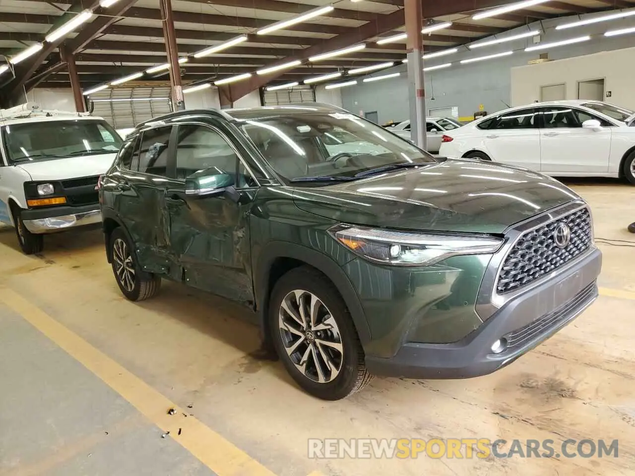 4 fotografías del automóvil dañado 7MUDAABG2PV060339 TOYOTA COROLLA CR 2023