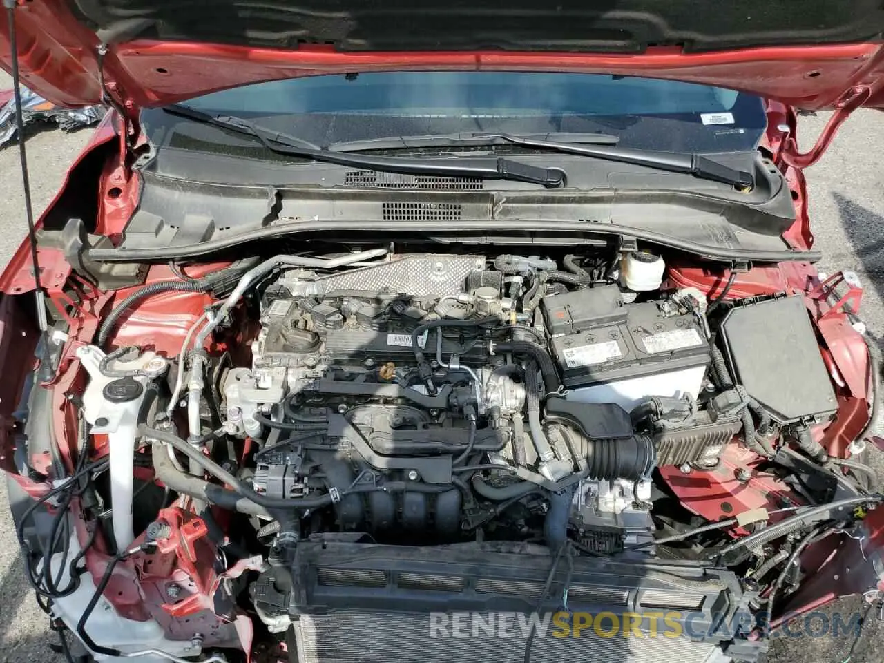 12 fotografías del automóvil dañado 7MUDAABG5PV054275 TOYOTA COROLLA CR 2023