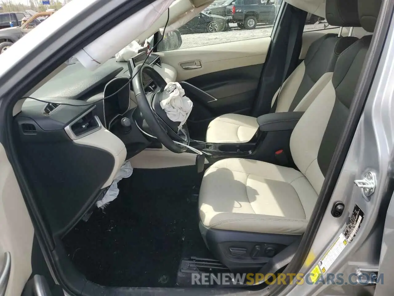 7 fotografías del automóvil dañado 7MUDAABG9PV049306 TOYOTA COROLLA CR 2023