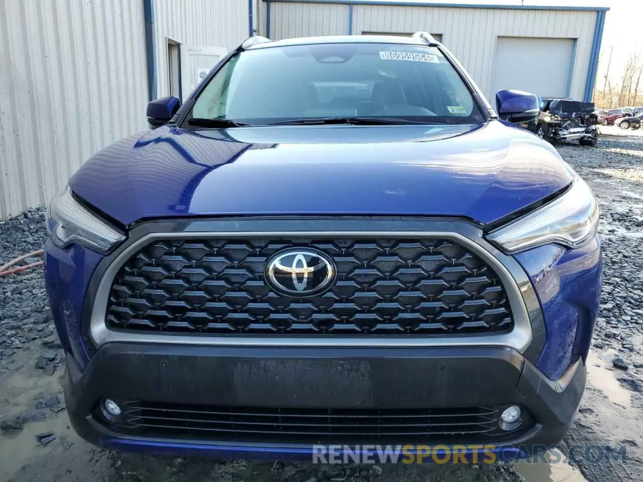 5 fotografías del automóvil dañado 7MUDAABGXPV055129 TOYOTA COROLLA CR 2023