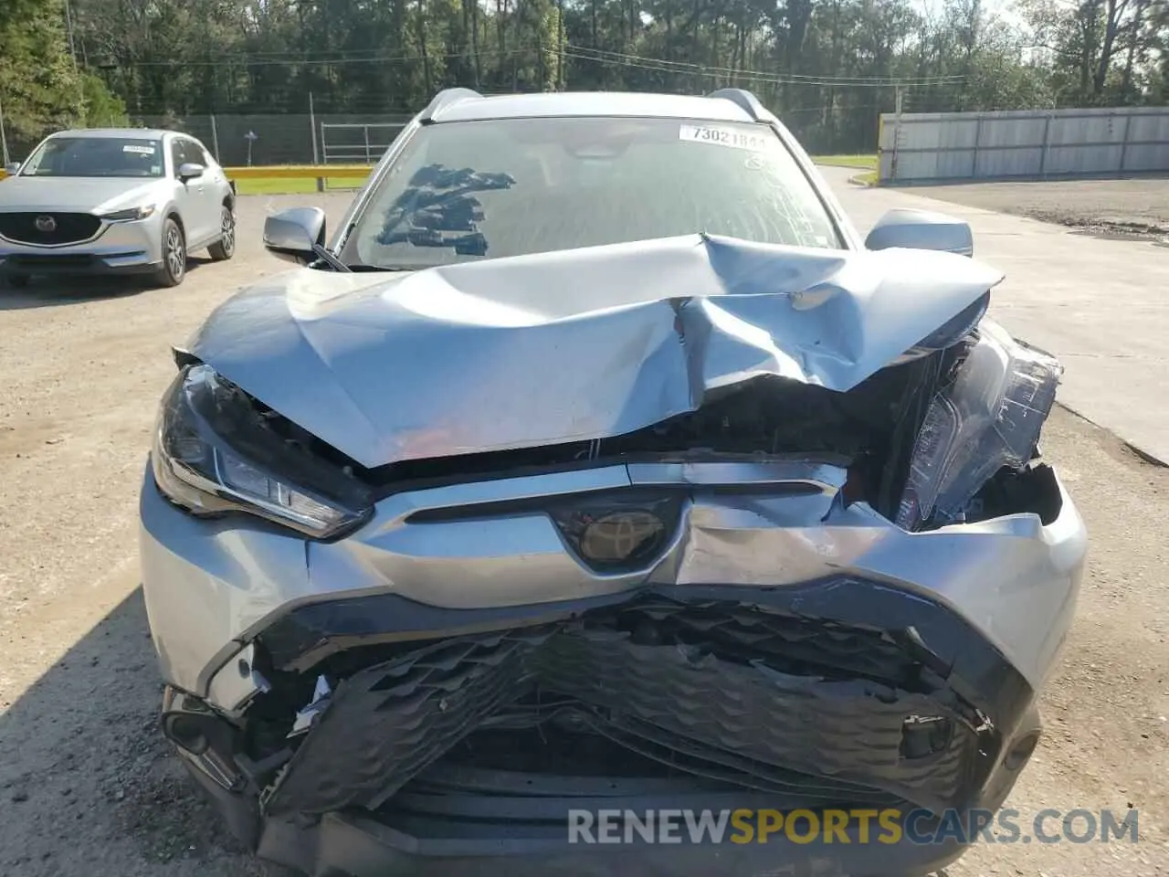 5 fotografías del automóvil dañado 7MUFBABG0PV002011 TOYOTA COROLLA CR 2023