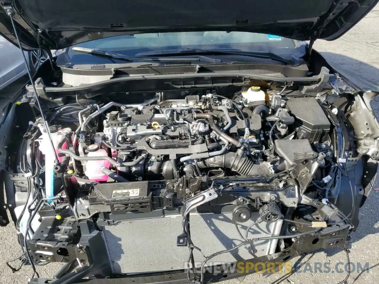 12 fotografías del automóvil dañado 7MUFBABG6PV003082 TOYOTA COROLLA CR 2023