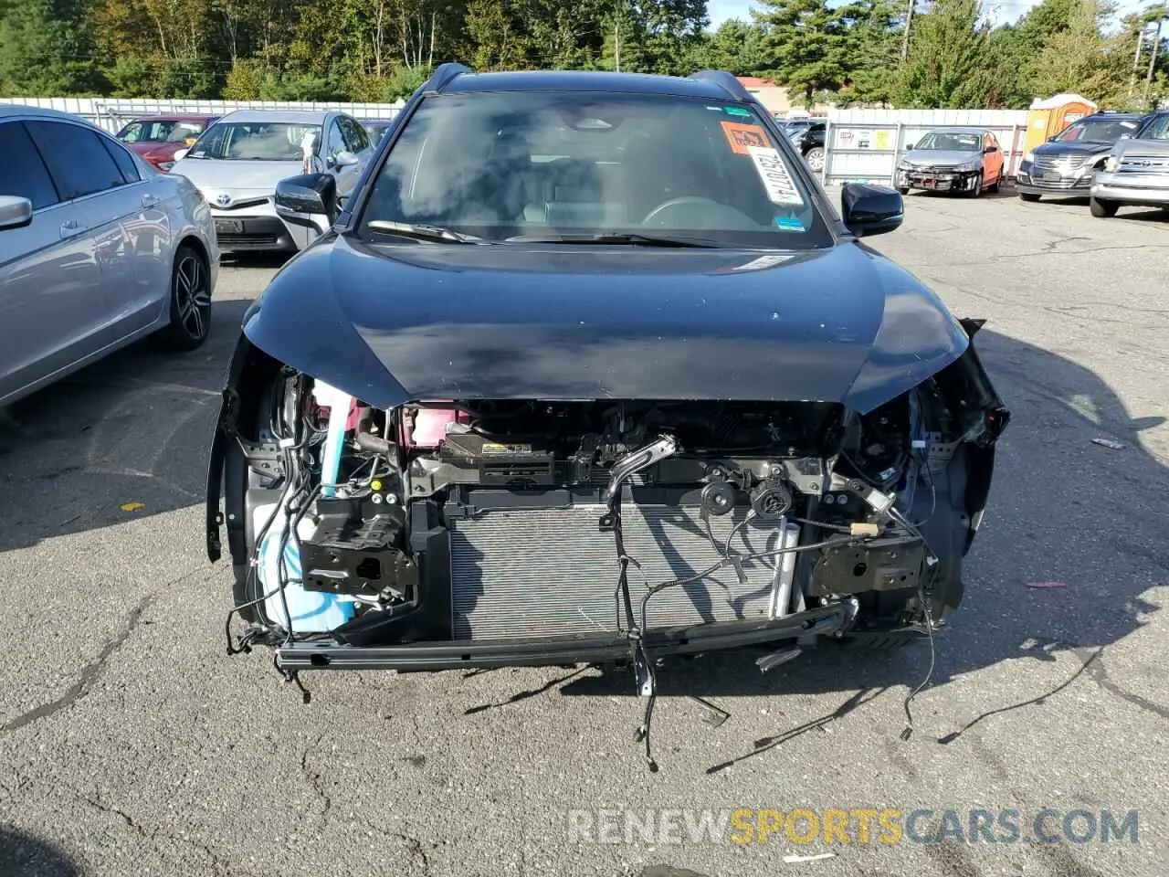 5 fotografías del automóvil dañado 7MUFBABG6PV003082 TOYOTA COROLLA CR 2023