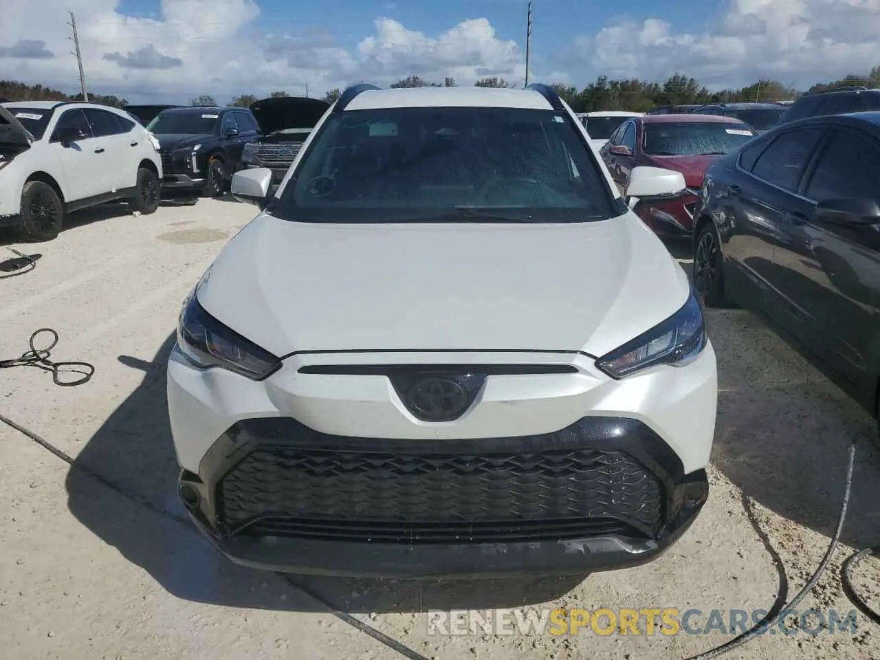 5 fotografías del automóvil dañado 7MUFBABG7PV001633 TOYOTA COROLLA CR 2023