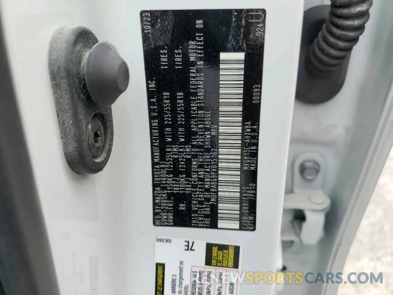 13 fotografías del automóvil dañado 7MUFBABG9PV015162 TOYOTA COROLLA CR 2023
