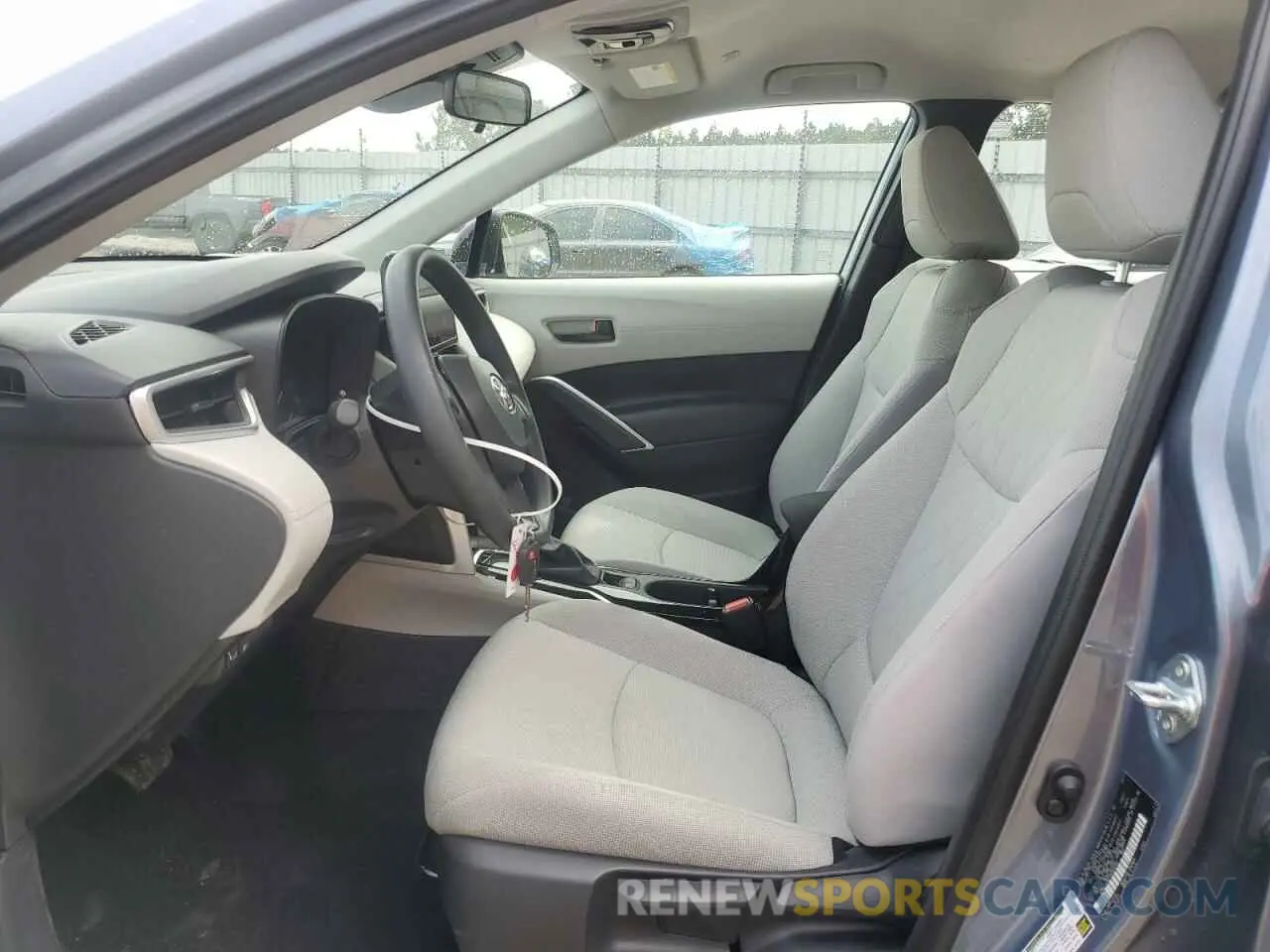 7 fotografías del automóvil dañado 7MUAAAAG1RV090407 TOYOTA COROLLA CR 2024