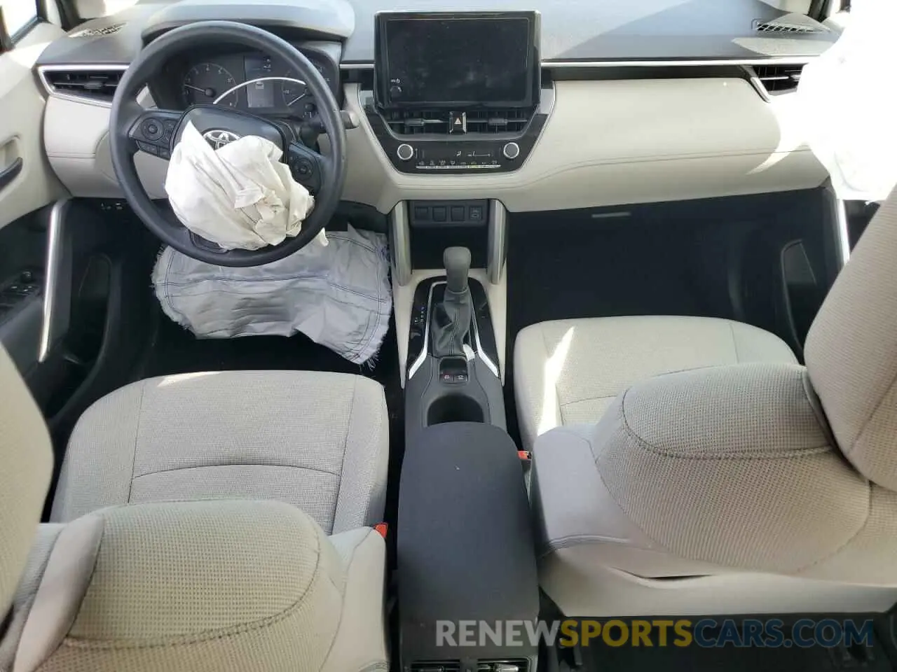 8 fotografías del automóvil dañado 7MUAAAAG2RV097110 TOYOTA COROLLA CR 2024