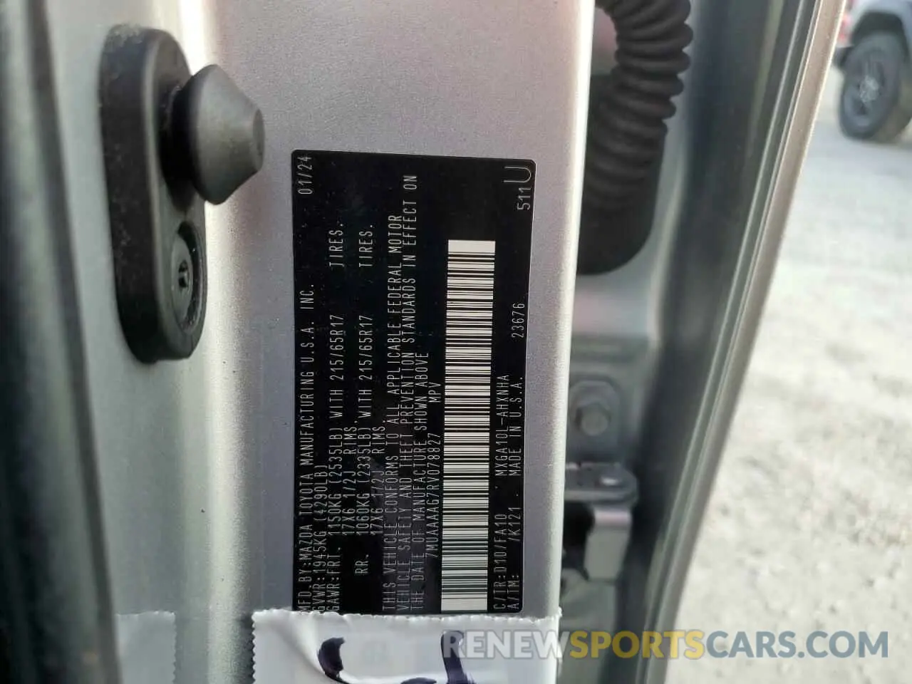 14 fotografías del automóvil dañado 7MUAAAAG7RV078827 TOYOTA COROLLA CR 2024