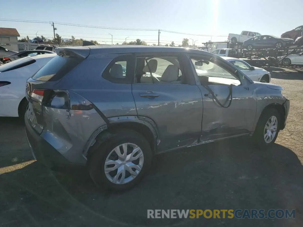 3 fotografías del automóvil dañado 7MUAAABG5RV099755 TOYOTA COROLLA CR 2024