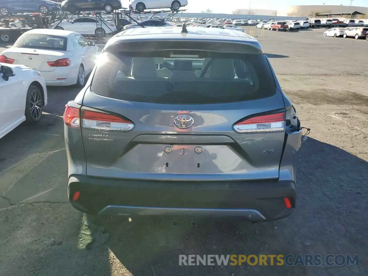 6 fotografías del automóvil dañado 7MUAAABG5RV099755 TOYOTA COROLLA CR 2024