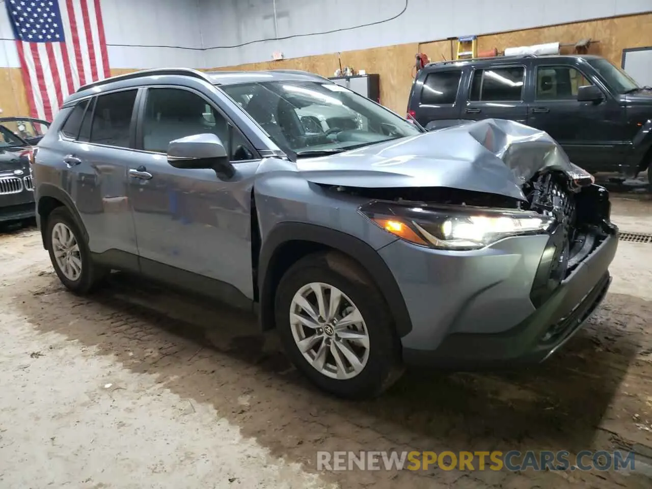 4 fotografías del automóvil dañado 7MUBAAAG3RV095354 TOYOTA COROLLA CR 2024