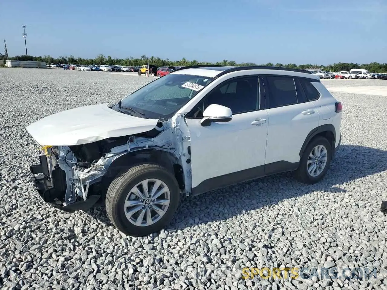 1 fotografías del automóvil dañado 7MUBAAAG7RV083286 TOYOTA COROLLA CR 2024