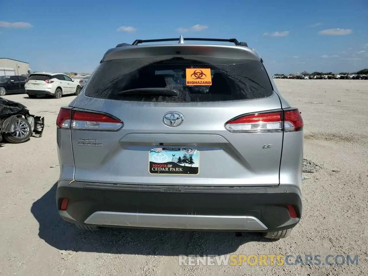 6 fotografías del automóvil dañado 7MUBAAAG9RV107510 TOYOTA COROLLA CR 2024