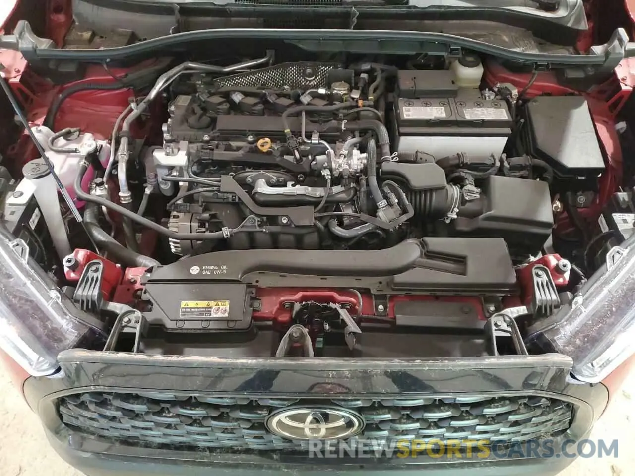 13 fotografías del automóvil dañado 7MUBAABG5RV117983 TOYOTA COROLLA CR 2024