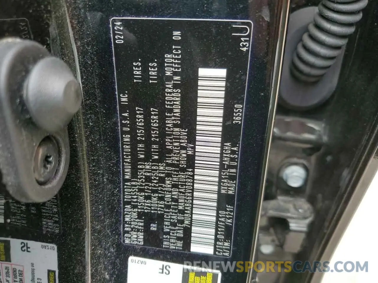 13 fotografías del automóvil dañado 7MUBAABG6RV088784 TOYOTA COROLLA CR 2024