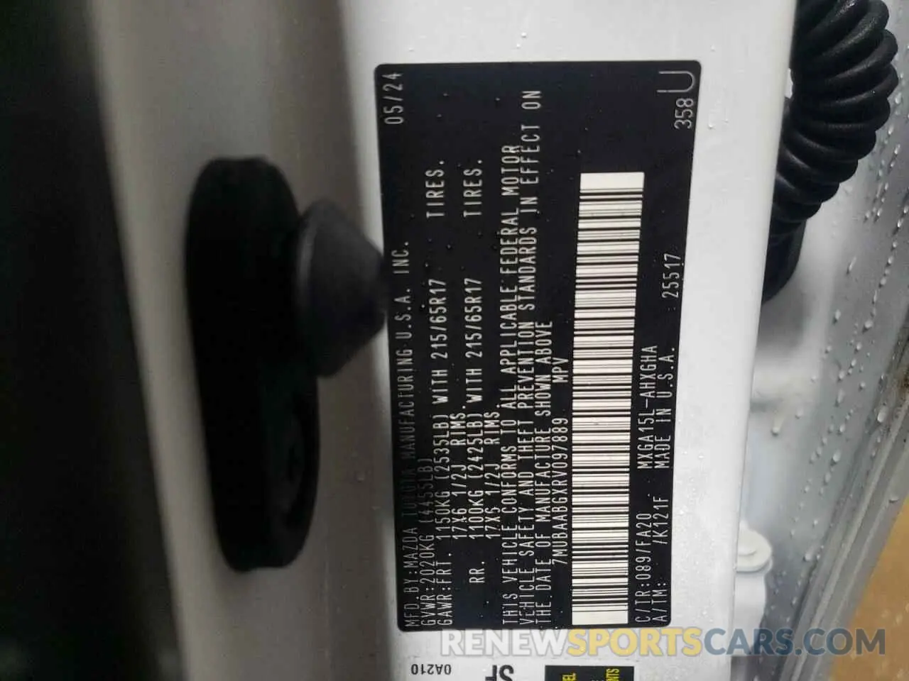 13 fotografías del automóvil dañado 7MUBAABGXRV097889 TOYOTA COROLLA CR 2024