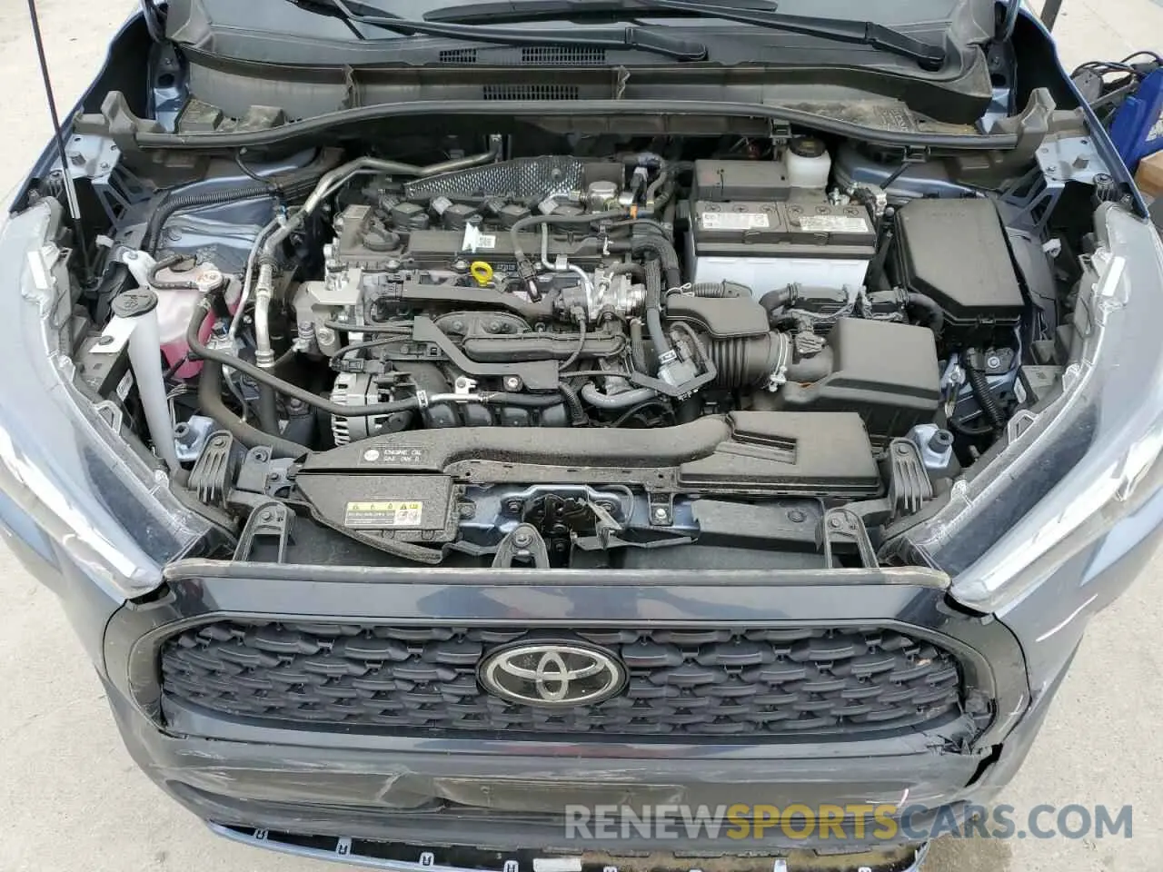12 fotografías del automóvil dañado 7MUCAAAG0RV083375 TOYOTA COROLLA CR 2024
