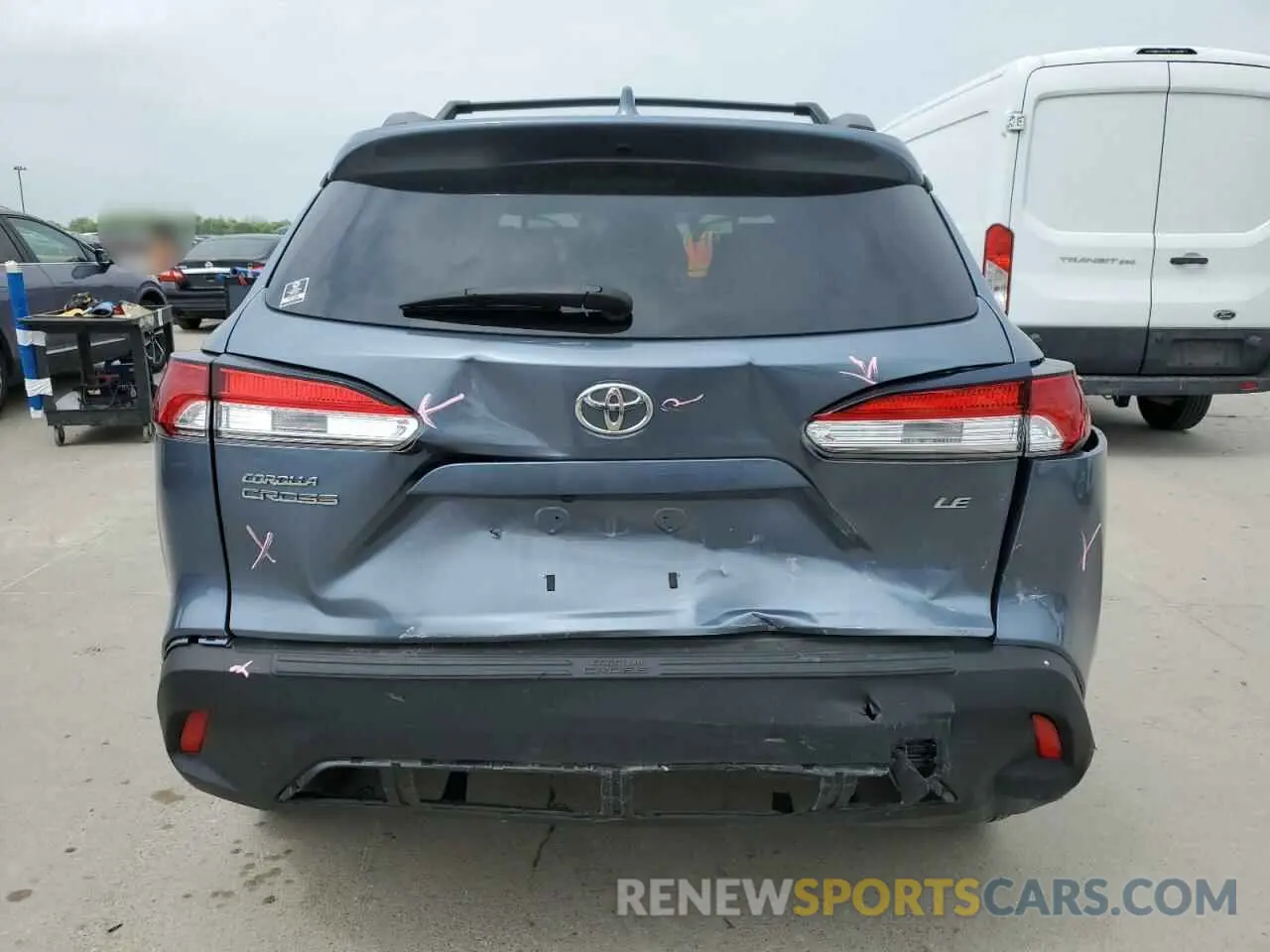 6 fotografías del automóvil dañado 7MUCAAAG0RV083375 TOYOTA COROLLA CR 2024