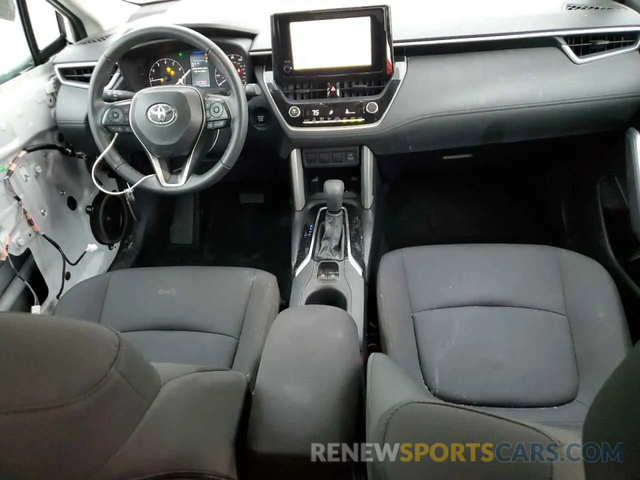 8 fotografías del automóvil dañado 7MUCAAAG2RV100676 TOYOTA COROLLA CR 2024