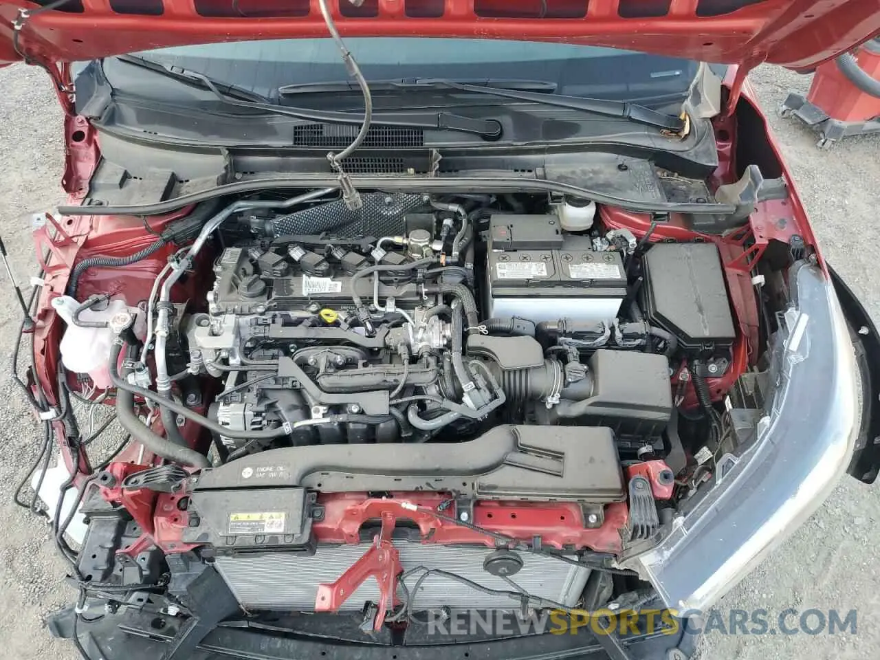 12 fotografías del automóvil dañado 7MUCAAAG4RV089941 TOYOTA COROLLA CR 2024