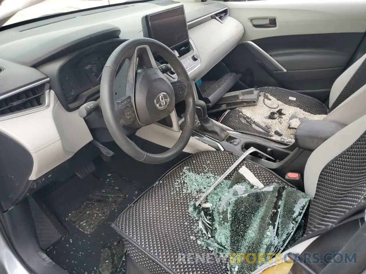 8 fotografías del automóvil dañado 7MUCAAAG5RV075675 TOYOTA COROLLA CR 2024