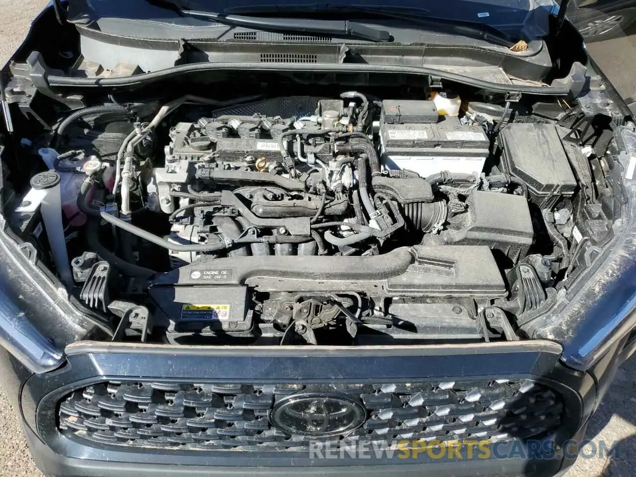 12 fotografías del automóvil dañado 7MUCAAAG5RV077555 TOYOTA COROLLA CR 2024