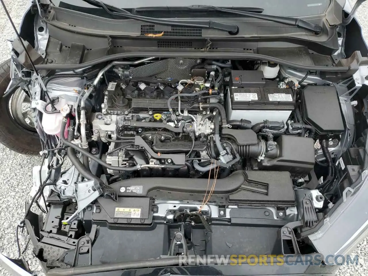 12 fotografías del automóvil dañado 7MUCAAAG7RV094082 TOYOTA COROLLA CR 2024