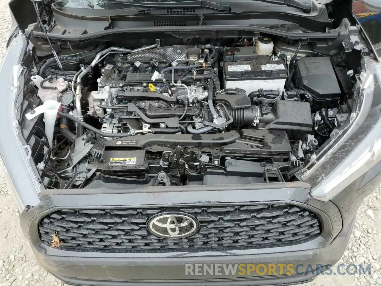 12 fotografías del automóvil dañado 7MUCAAAG9RV103025 TOYOTA COROLLA CR 2024