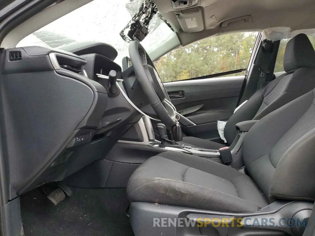 7 fotografías del automóvil dañado 7MUCAAAG9RV103025 TOYOTA COROLLA CR 2024