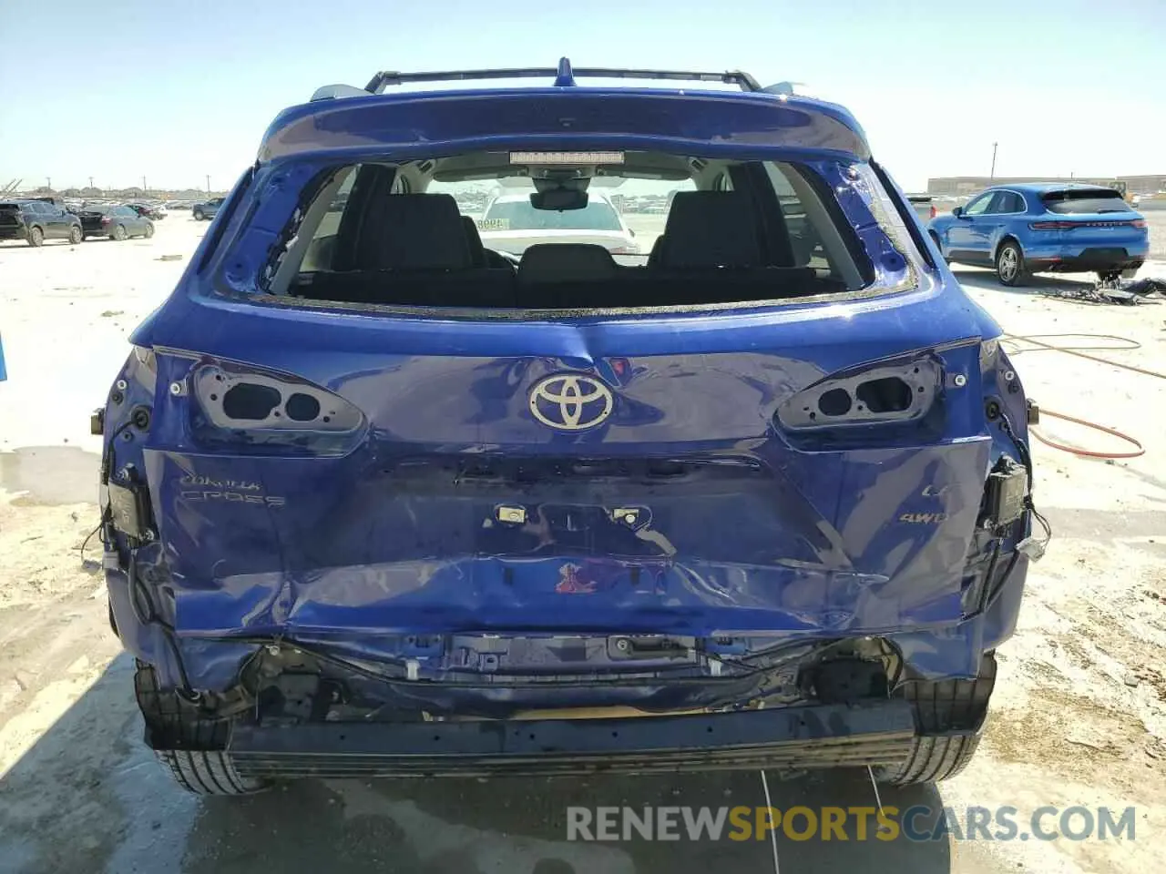 6 fotografías del automóvil dañado 7MUCAABG8RV086829 TOYOTA COROLLA CR 2024
