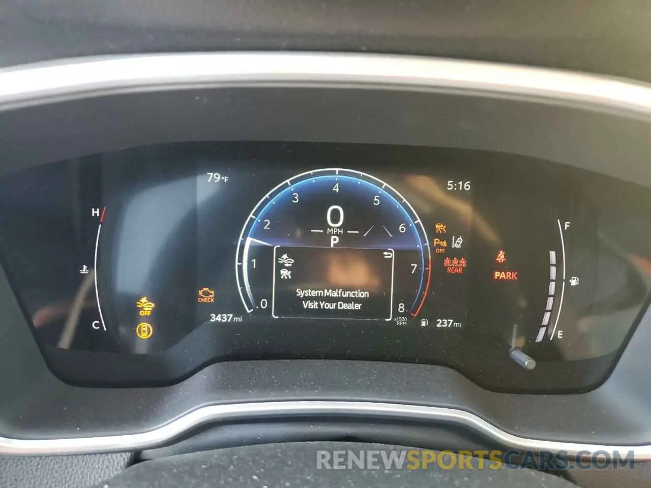 9 fotografías del automóvil dañado 7MUDAAAG1RV097418 TOYOTA COROLLA CR 2024