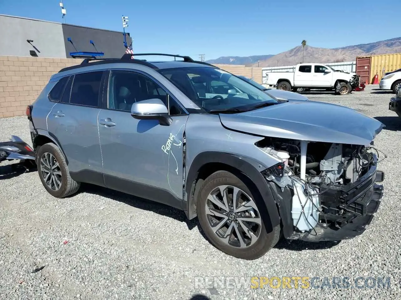 4 fotografías del automóvil dañado 7MUDAAAG3RV085206 TOYOTA COROLLA CR 2024