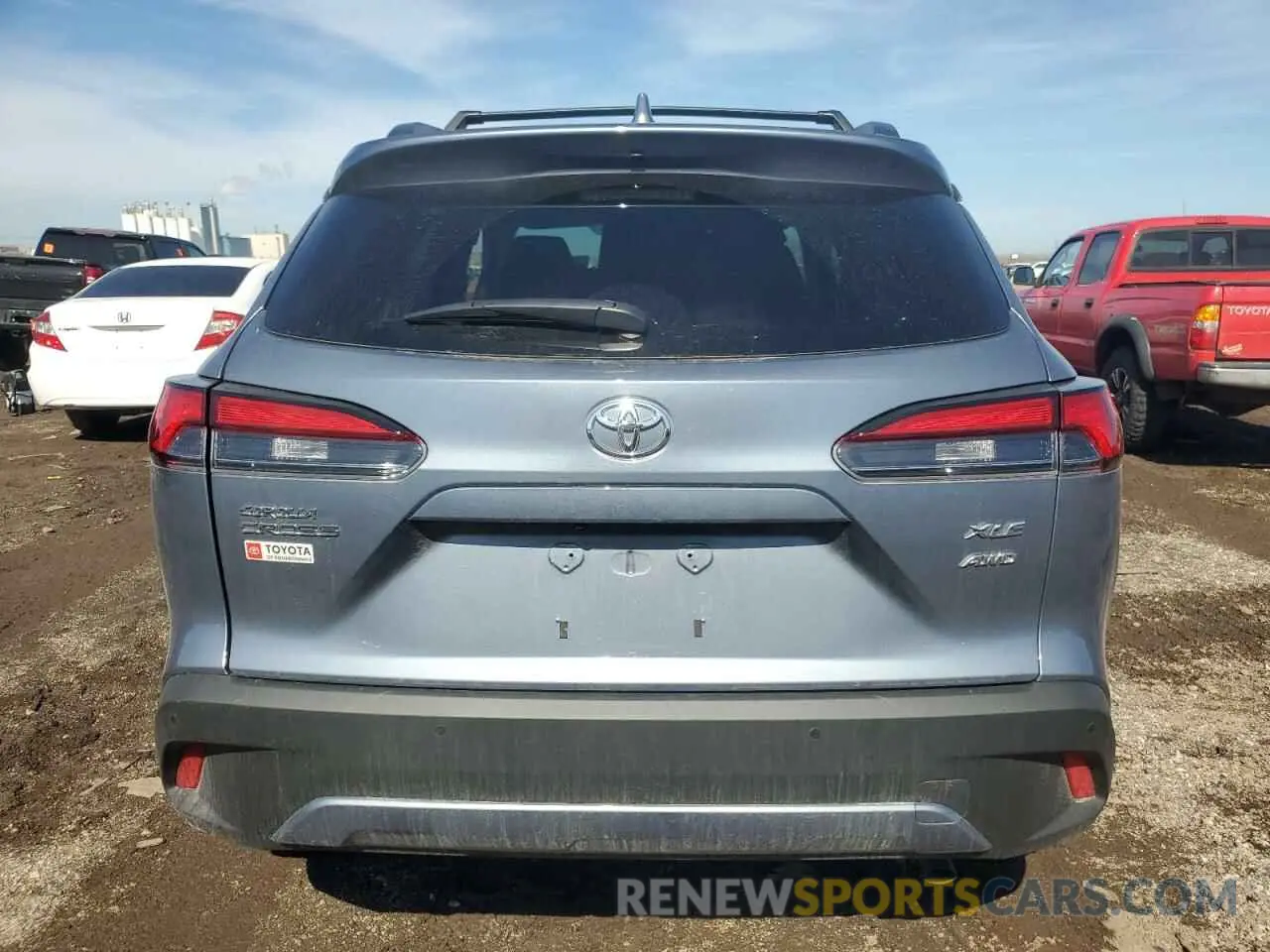 6 fotografías del automóvil dañado 7MUDAABG2RV106366 TOYOTA COROLLA CR 2024