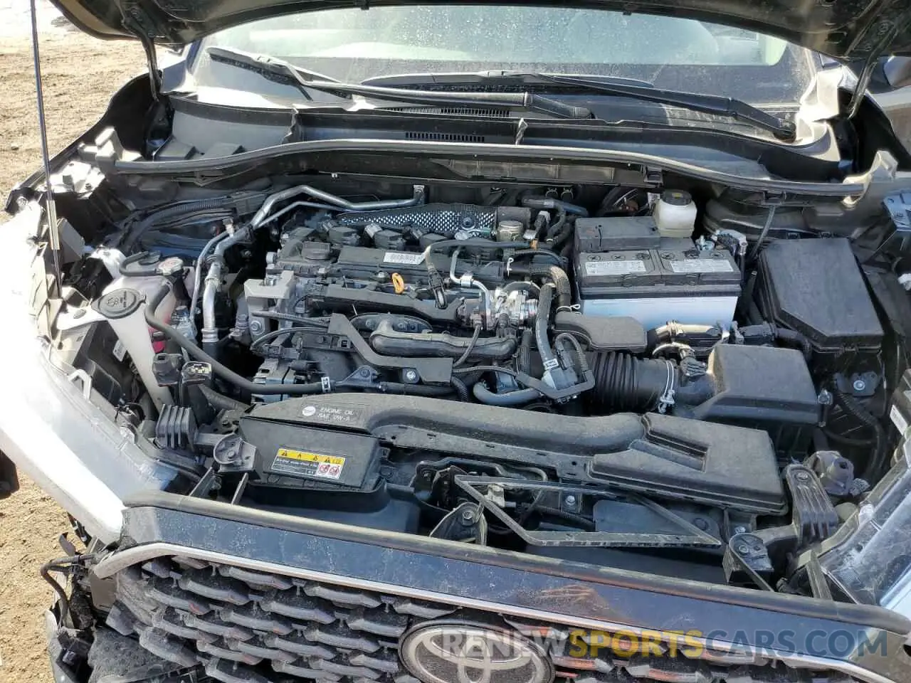 12 fotografías del automóvil dañado 7MUDAABG3RV080635 TOYOTA COROLLA CR 2024