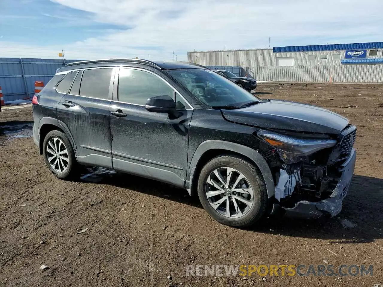 4 fotografías del automóvil dañado 7MUDAABG3RV080635 TOYOTA COROLLA CR 2024