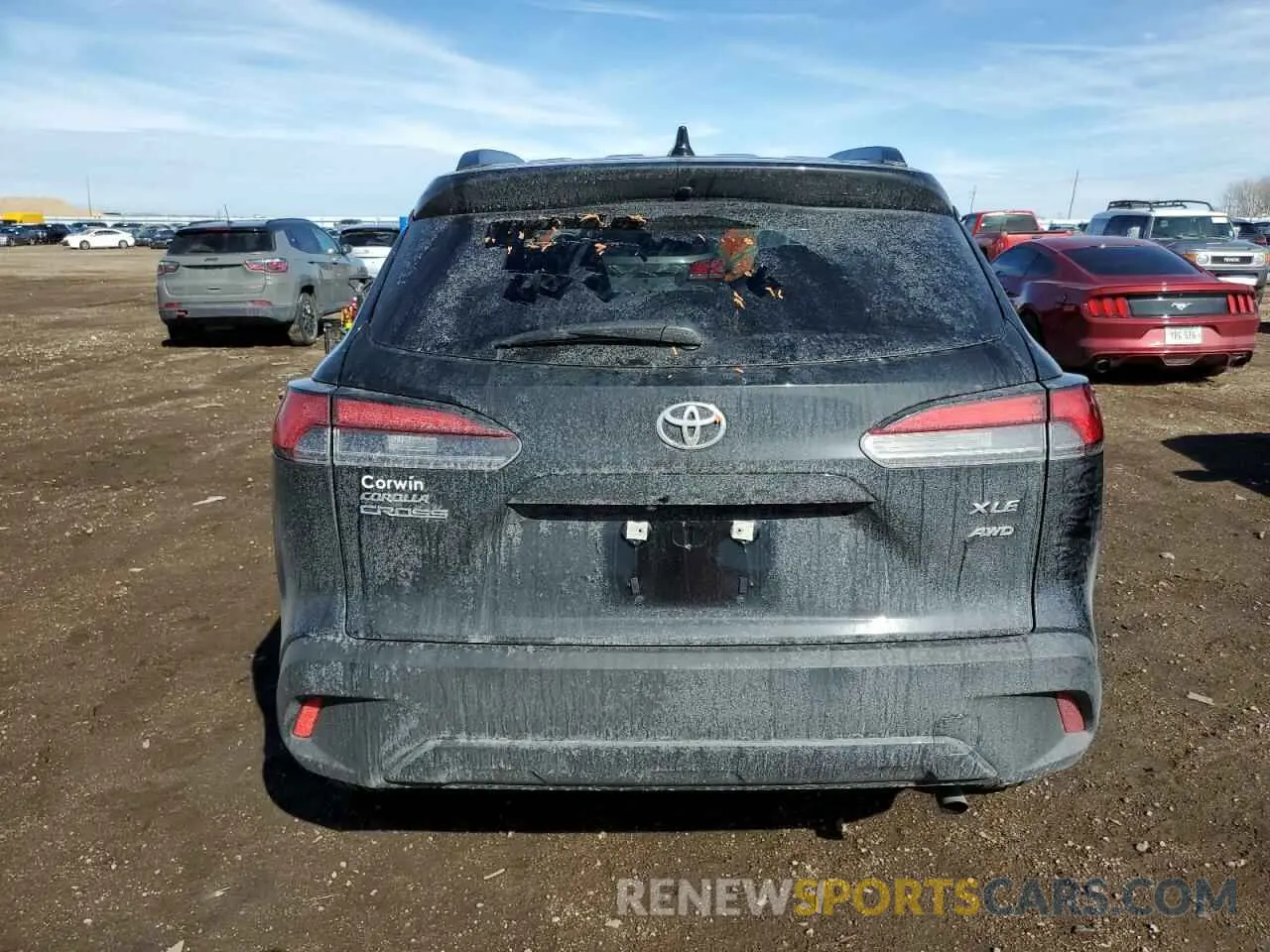 6 fotografías del automóvil dañado 7MUDAABG3RV080635 TOYOTA COROLLA CR 2024