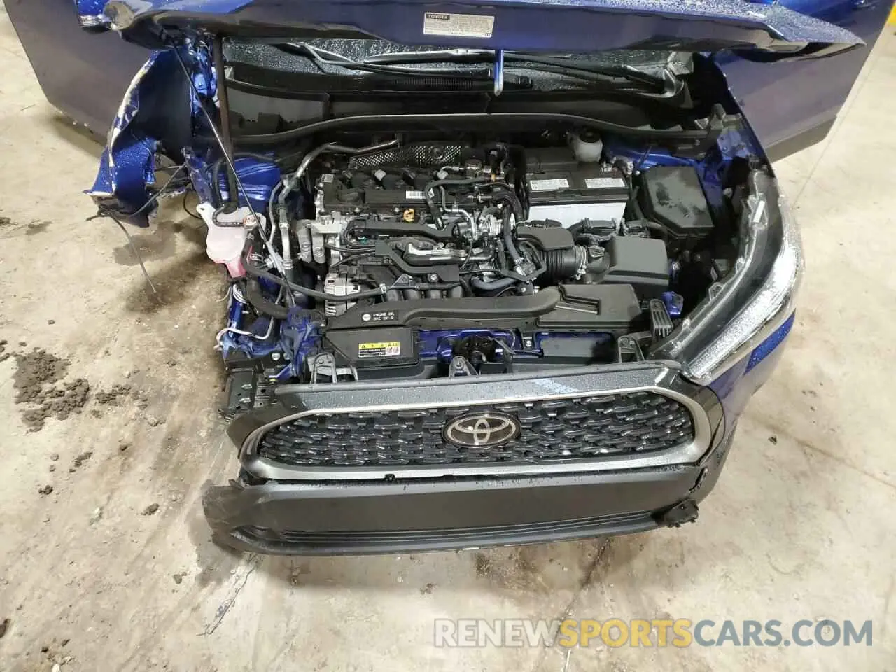 12 fotografías del automóvil dañado 7MUDAABG5RV089014 TOYOTA COROLLA CR 2024